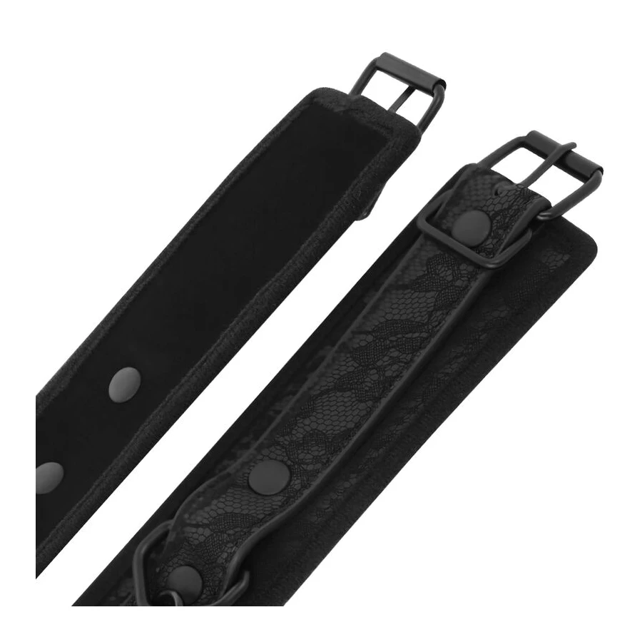 DARKNESS - MENOTTES BDSM LUXE NOIRES